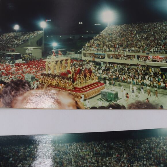 Vintage Photographs Vacation Brazil Flower Festival Crowds Parade Lot of 7 - Picture 6 of 11